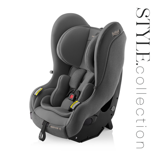 Britax Safe n Sound Graphene EA Style Convertible Car Seat - Mineral Grey (0-4yrs)