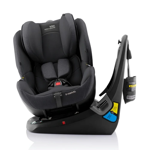 Britax Safe n Sound B-Swivel Style Convertible Car Seat - Raven Black (0-4 yrs)