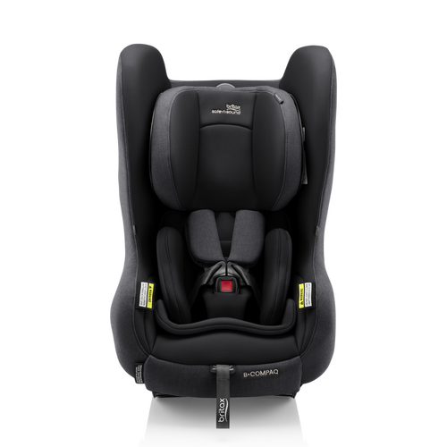 Britax Safe n Sound B-Compaq Style Convertible Car Seat - Raven Black (0-4yrs)