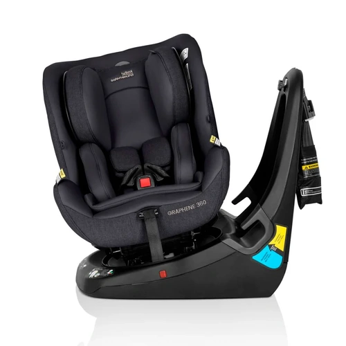 Britax Safe n Sound Graphene 360 Style Convertible Car Seat - Raven Black (0-4 yrs)
