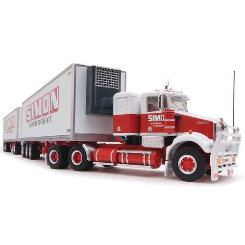 Highway Replicas 1:64 Freight Road Train Diecast - Simon National Carriers 12037