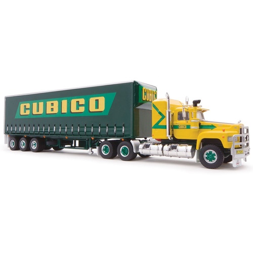 Highway Replicas 1:64 Freight Semi - Cubico (Curtain Side Trailer) 12038