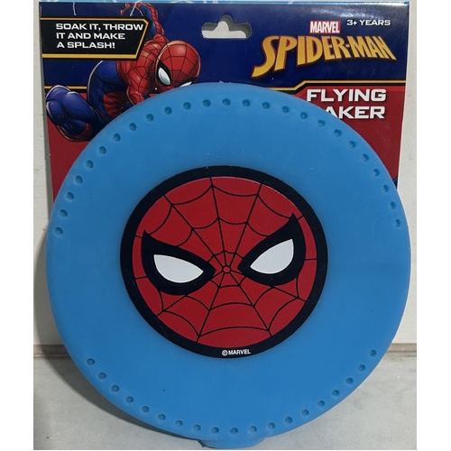 Spiderman Flying Soaker Disc 14cm 18066