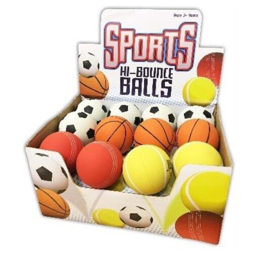 Hunter Leisure Sports Hi-Bounce Ball (Assorted One Supplied) 46180