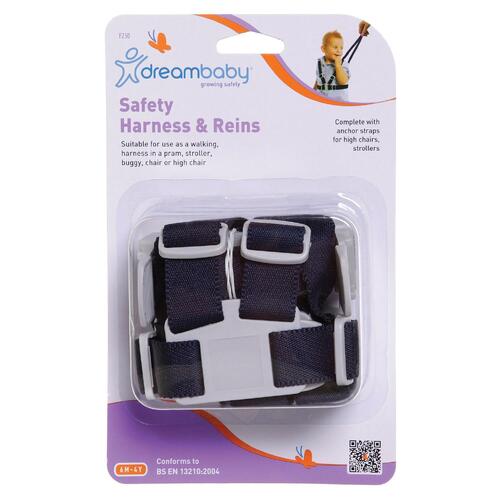 Dreambaby Safety Harness & Reins - Navy F250