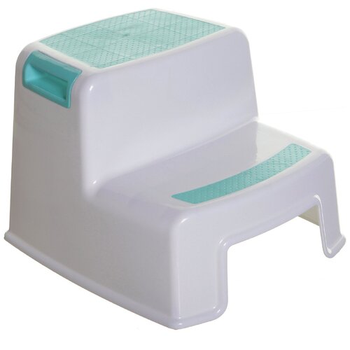 Dreambaby 2-Up Step Stool Aqua & White F685