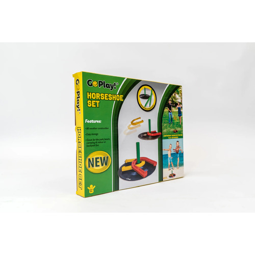 GO Play! Horseshoe Set Outdoor Game GP01911