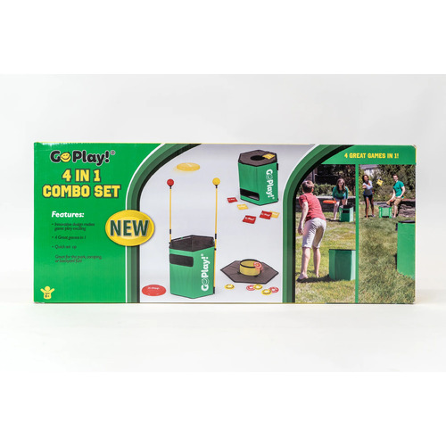 GO Play! 4 in 1 Outdoor Game Combo Set