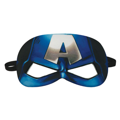 Rubies Deerfield Marvel Captain America Plush Eyemask Costume Dress Up Accessory 6+ 2561