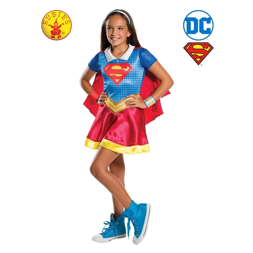 Rubies Deerfield DC Comics Supergirl Girls Child Costume [Size: 6-8yrs] 3009D