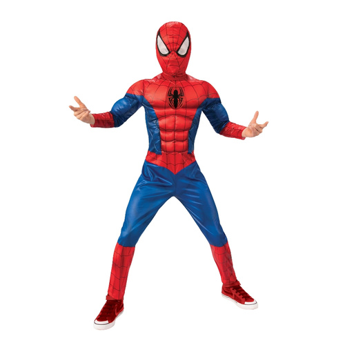 Rubies Deerfield Marvel Spider-Man Deluxe Kids Costume Dress Up [Size: 6-8yrs] 3161