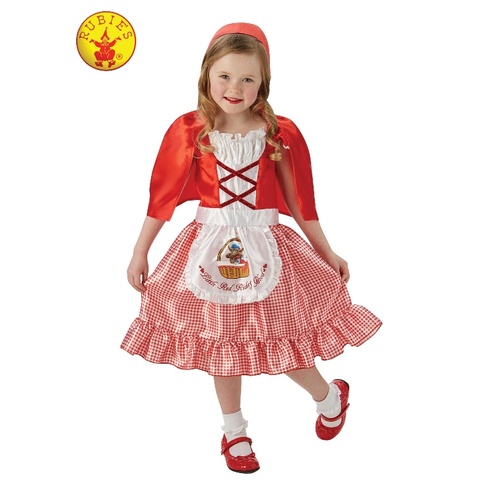 Red Riding Hood Costume Dress Up [Size: 3-5yrs] 4701