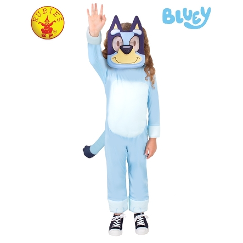 Rubies Deerfield Bluey Deluxe Costume Size 3-5yrs 5006
