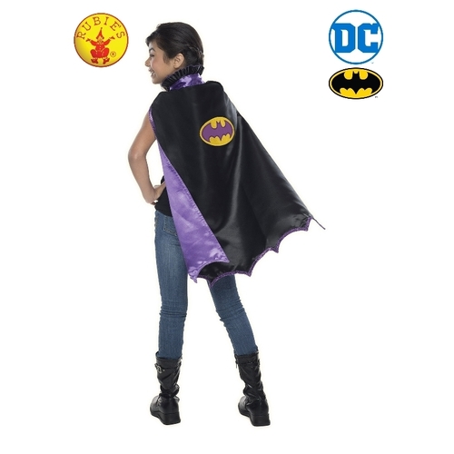 Rubies Deerfield DC Comics Bat Girl Cape Costume Dress Up Child 6+ 5224 **