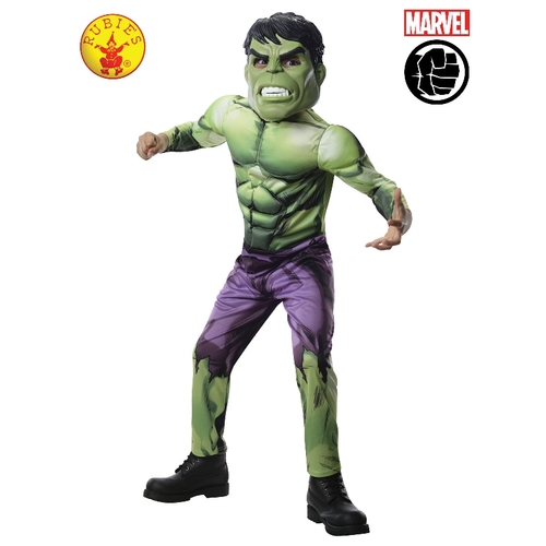 Rubies Deerfield Hulk Deluxe Child Dress-up Costume 6-8yrs 6932