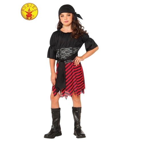 Rubies Deerfield Pirate Girl Costume Size 3-5yrs 7649**