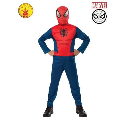 Rubies Deerfield Marvel Spider-Man Classic Costume Costume/Dress Up 3-5yrs 7654