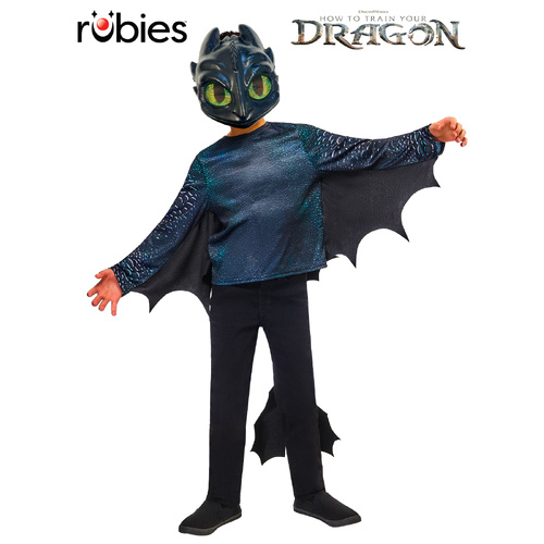 Rubies Deerfield Night Fury Toothless Child Costume/Dress Up - 3-5yrs 8619
