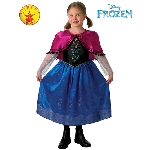 Disney Frozen Deluxe Anna Costume/Dress Up 6-8yrs 9018