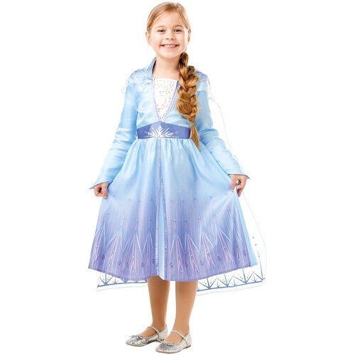 Rubies Deerfield Disney Frozen 2 Elsa Classic Child Costume Size 6-8 Years 9112