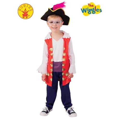 The Wiggles Captain Feathersword Deluxe Child Costume - Toddler 9826