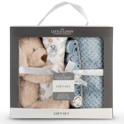 The Little Linen Company Boxed Gift Set - Barklife Dog