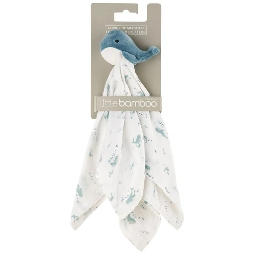 Little Bamboo Lovie Comforter - Wally the Whale