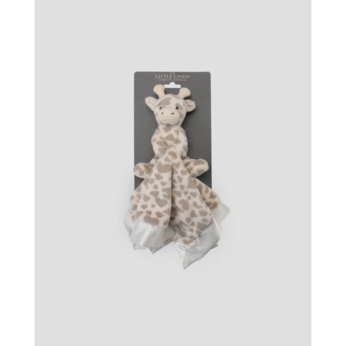 The Little Linen Company Security Blankie - Savanna Giraffe