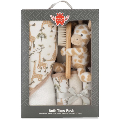 Weegoamigo Bath Gift Set - Stevie Necks Giraffe