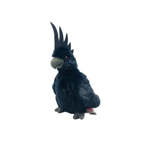 Eco Buddies Red Tailed Black Cockatoo 25cm ECO0005