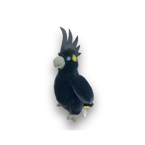 Eco Buddies Yellow Tailed Black Cockatoo 25cm ECO00025