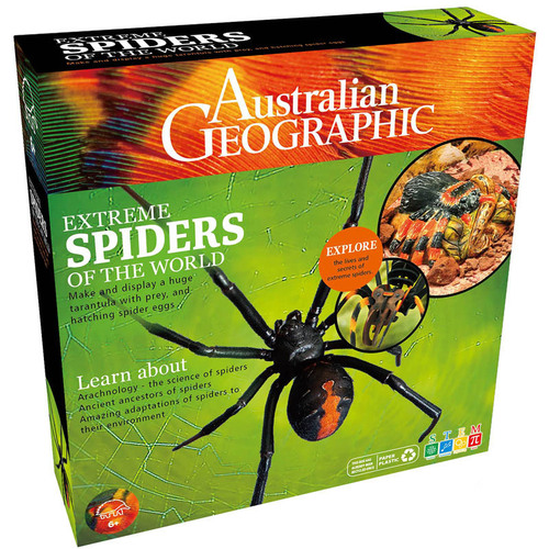 Australian Geographic Extreme Spiders of the World 945-AG