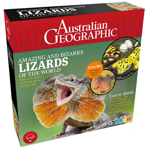 Australian Geographic Amazing and Bizarre Lizards of the World 949-AG