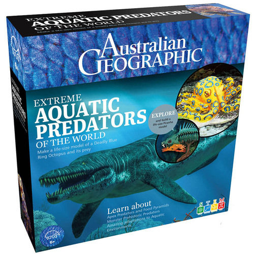 Australian Geographic Extreme Aquatic Predators of the World 951-AG