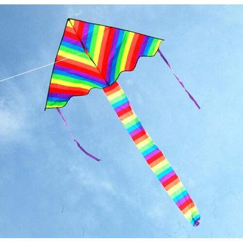 Windspeed Kites Rainbow Delta Single String Kite
