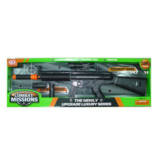 Special Weapons Combat Mission Assault Rifle Toy Pretend Play Gun 807M