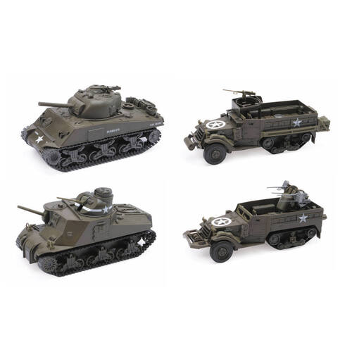 New Ray WWII Classic Tank Model Kits Assorted AN03539