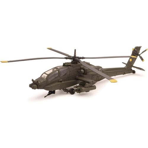 New Ray Sky Pilot Airforce Diecast Helicopter -  AH-64 Apache AN05951