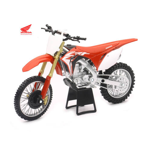 NewRay 1:12 Scale Diecast 450cc Dirt Bikes - Honda CRF450R AN44091