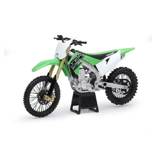 NewRay 1:12 Scale Diecast 450cc Dirt Bikes - Kawasaki KX450 AN44091