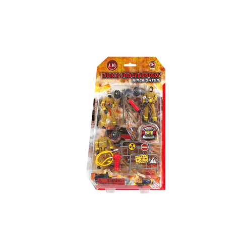 World Peacekeepers Firefighter Three Pack - Hydrant WPK303