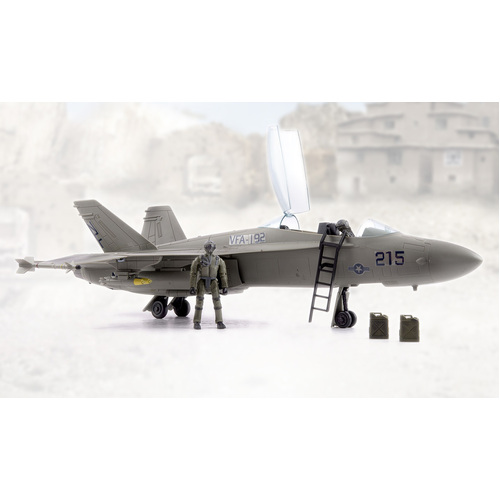 World Peacekeepers F/A-18 Hornet Toy Fighter Jet 1:18 Scale WPK077