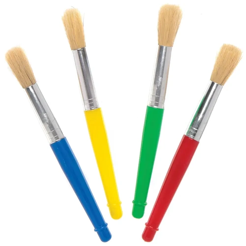 EC Jumbo Stubby Paint 4pc Brush Set BJRWB4