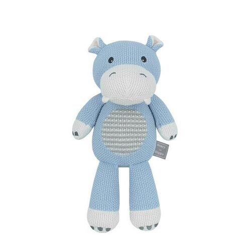 Living Textiles Whimsical Knitted Toy Henry the Hippo
