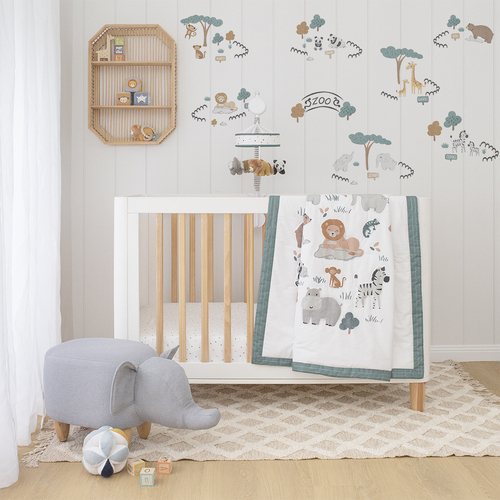 Lolli Living Wall Decal Set - Day at the Zoo**