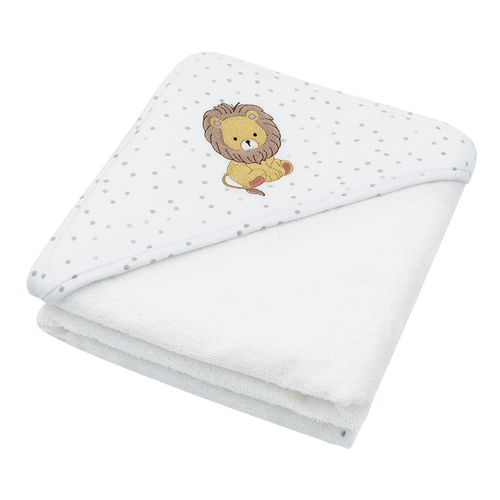 Living Textiles Baby Hooded Towel Savanna Babies