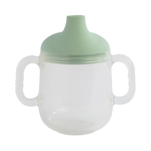 Living Textiles Silicone Sippy Cup - Light Sage 4240402
