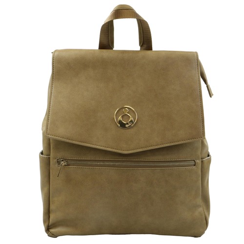 Isoki Hartley Backpack Nappy Bag - Latte