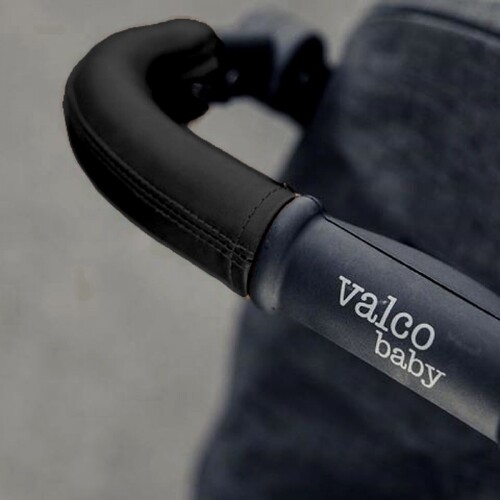 Valco Baby Handle Grips & Bumper Cover for Snap & Snap 4 Strollers - Black