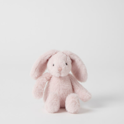 Jiggle & Giggle Pink Bunny Small Plush JCST349